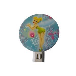Vintage Tinkerbell Night Light Disney Kids Girls Fairy
